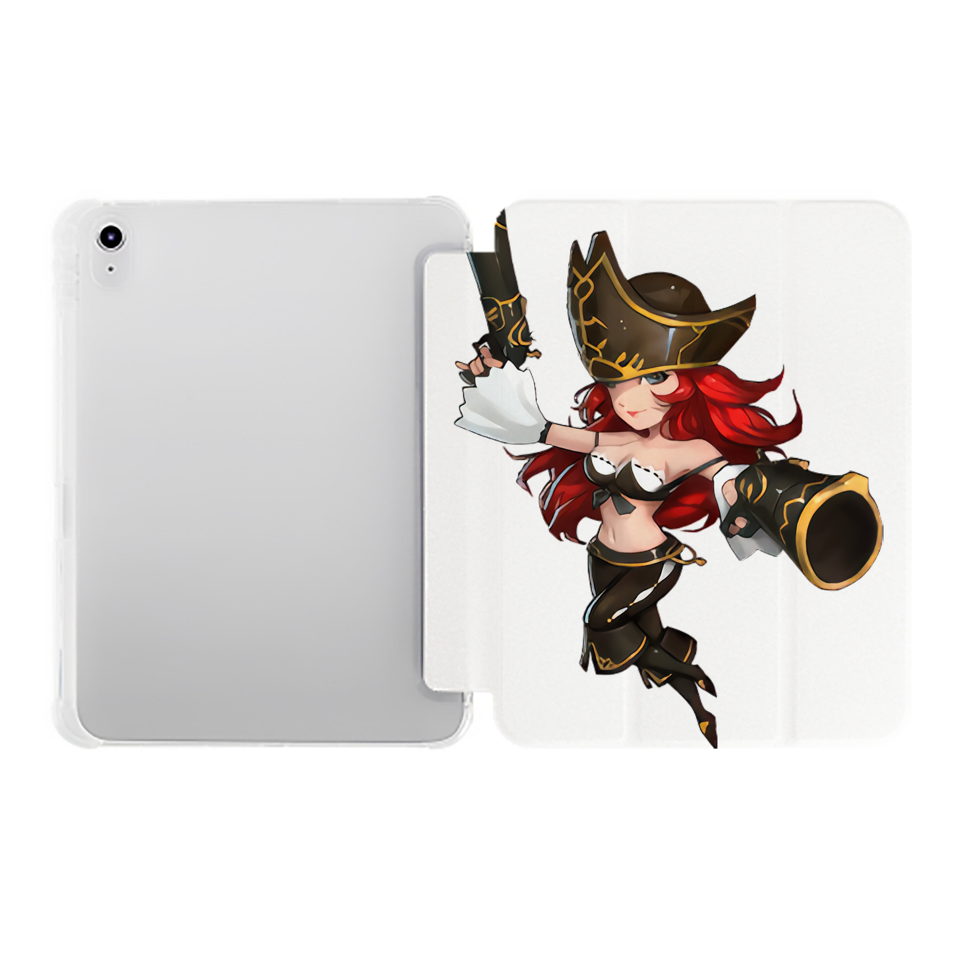 （画像用） リーグ・オブ・レジェンド League of Legends LOL IPad ケース ペン収納付き 三つ折りスタンド PUレザー×シリコン 対応機種9.5/10.5/10.9インチ
